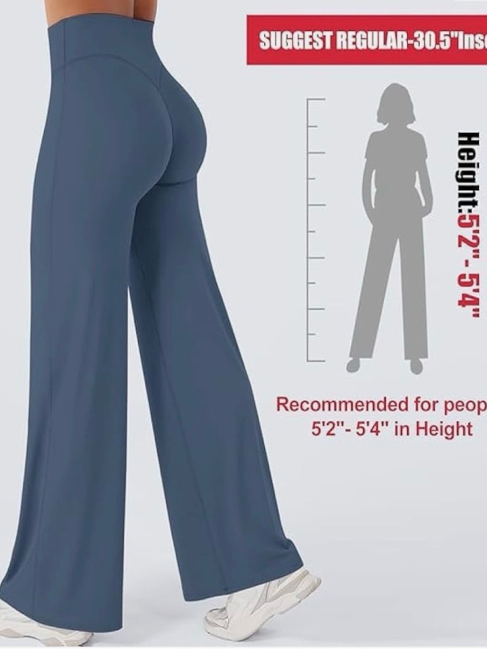 NWT Wide Leg High-Waist leggings sz Small - Picture 2 of 7